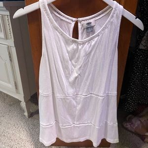 White Old Navy Tank Top
